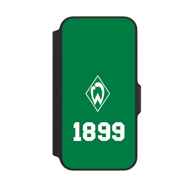iPhone 13 Mini NIVOflip 1899 Grün-Weiß Lebenslang Grün - Werder Bremen