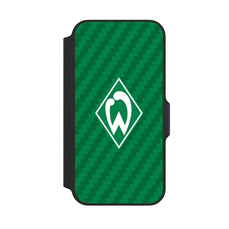 iPhone 13 Mini NIVOflip Carbonlook - Werder Bremen