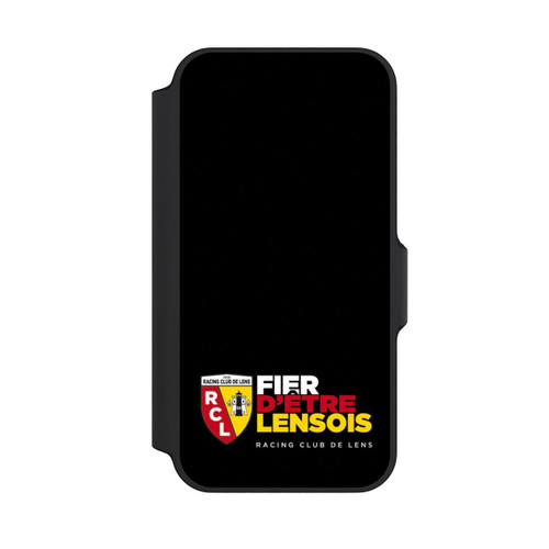 Apple iPhone 13 Mini NIVOflip RC Lens Logo Schwarz Unten