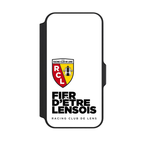 Apple iPhone 13 Mini NIVOflip RC Lens Fier D'être Lensois - Weiß