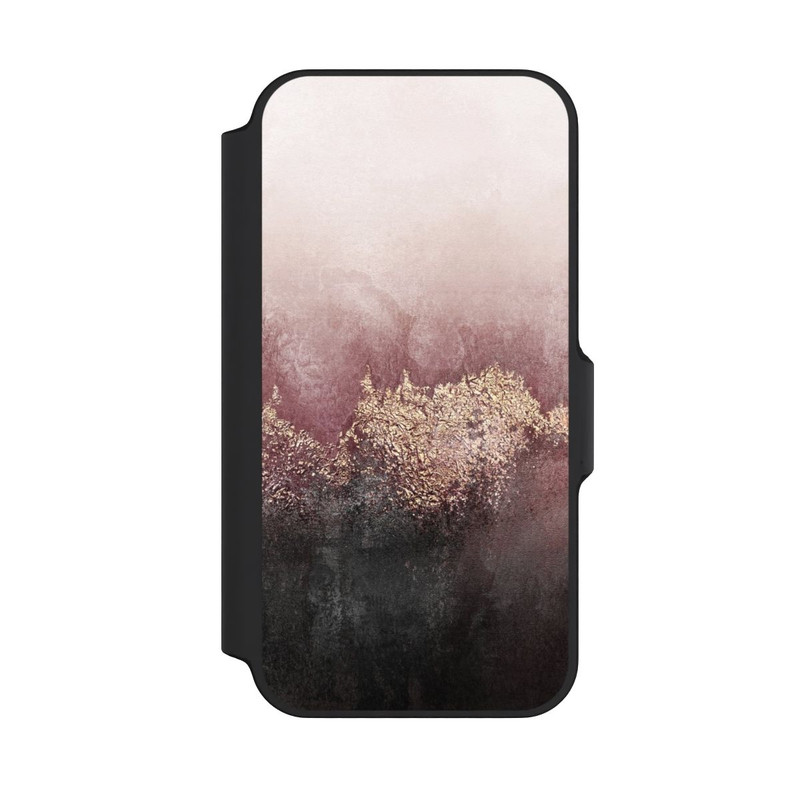 iPhone 13 Mini NIVOflip Rosa Himmelsstaub Golddruck