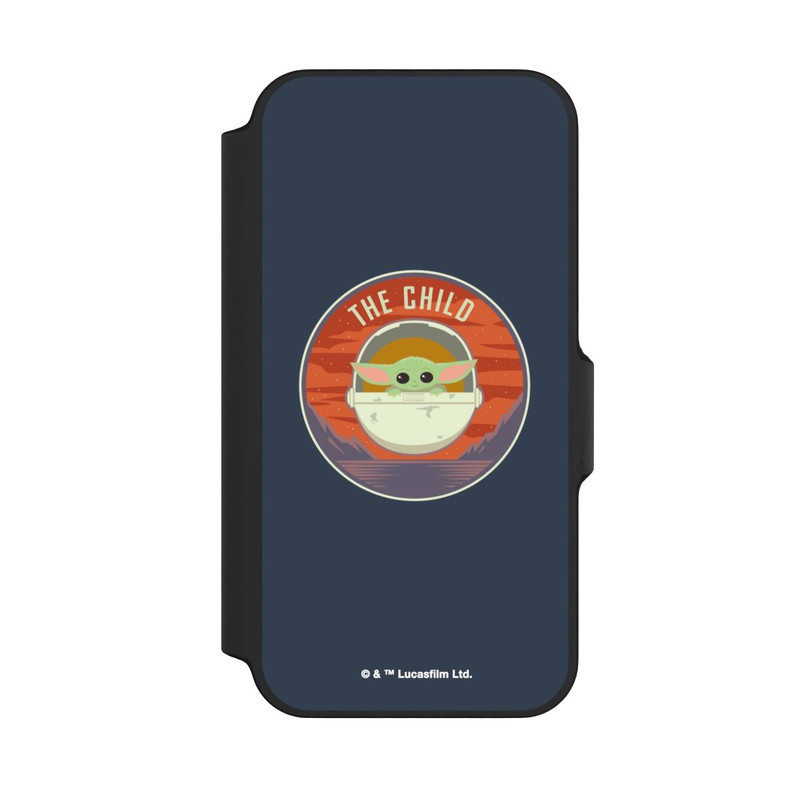 iPhone 13 Mini NIVOflip The Child Abzeichen Blau