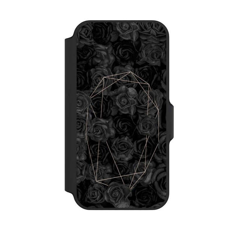 iPhone 13 Mini NIVOflip Schwarze Rosen