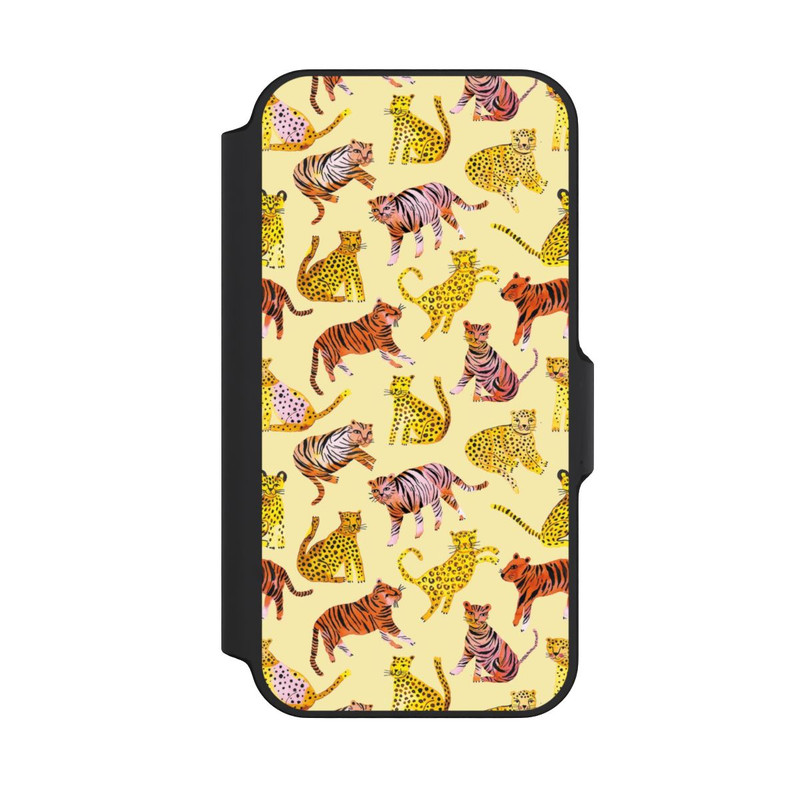 iPhone 13 Mini NIVOflip Tiger und Leoparden Savannah