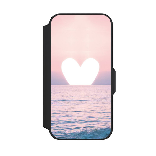 Apple iPhone 13 Mini NIVOflip Herz-Sonnenuntergang