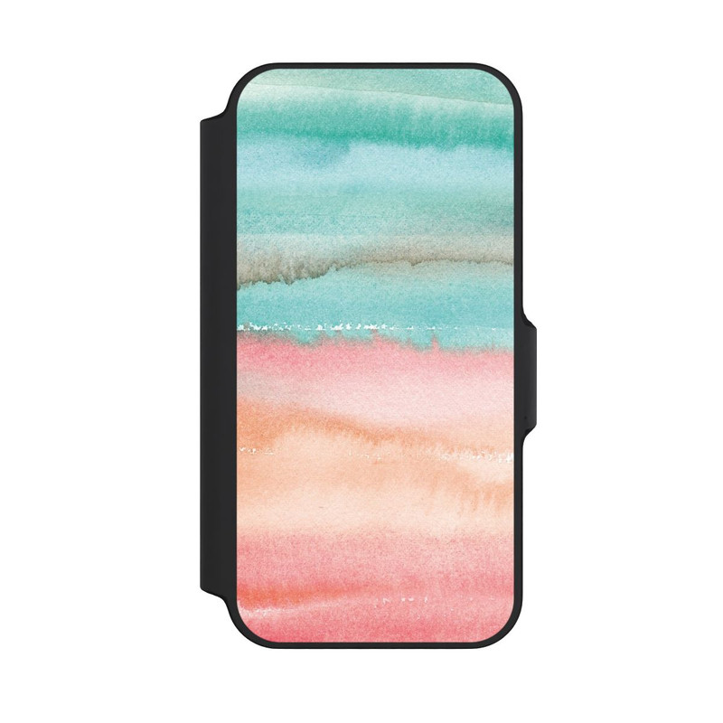 iPhone 13 Mini NIVOflip sommerlicher Farbverlauf Aquarell