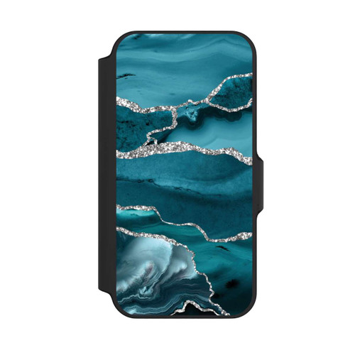 Apple iPhone 13 Mini NIVOflip Gletscher Eis Marmor