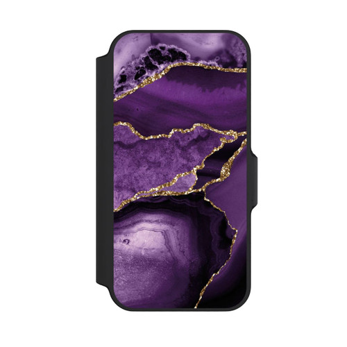 Apple iPhone 13 Mini NIVOflip Marbre Violet Paysage