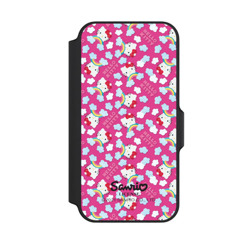 Apple iPhone 13 Mini NIVOflip Hello Kitty Regenbogenmuster
