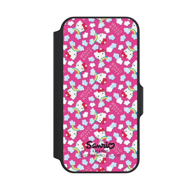 iPhone 13 Mini NIVOflip Hello Kitty Regenbogenmuster