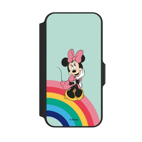 Apple iPhone 13 Mini NIVOflip Minnie Regenbogen Portrait