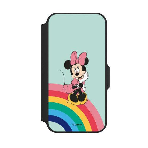 Apple iPhone 13 Mini NIVOflip Minnie Regenbogen Portrait