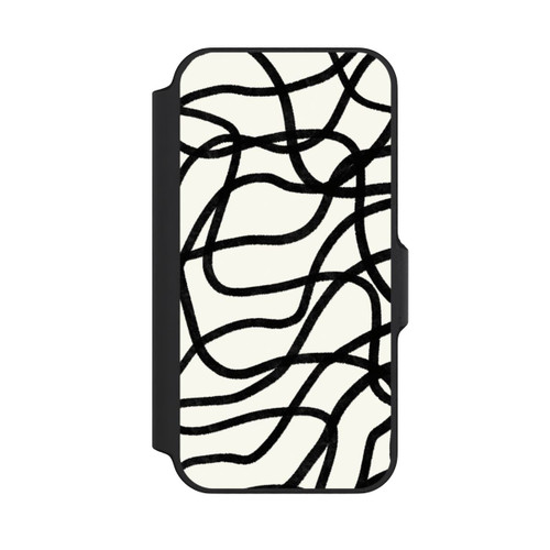 Apple iPhone 13 Mini NIVOflip Schwarze Linien