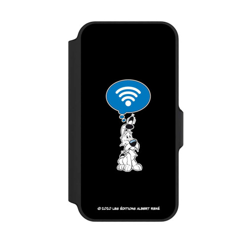 Apple iPhone 13 Mini NIVOflip Idefix W-LAN - Schwarz Hintergrund