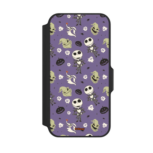 Apple iPhone 13 Mini NIVOflip Jack Purple Pattern Tim Burtons Nightmare before Christmas