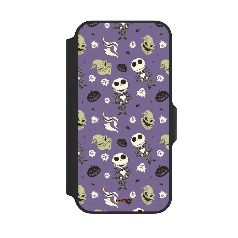 iPhone 13 Mini NIVOflip Jack Purple Pattern Tim Burtons Nightmare before Christmas