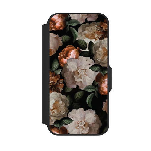 Apple iPhone 13 Mini NIVOflip Tapete mit Kupferrosen