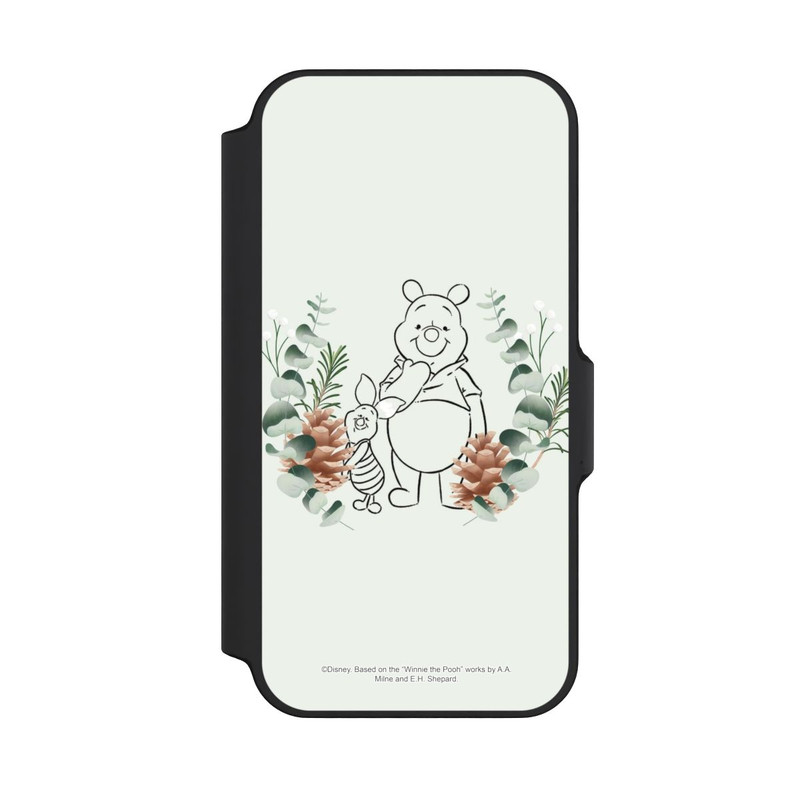 iPhone 13 Mini NIVOflip Grüne Liebe Puuh und Ferkel