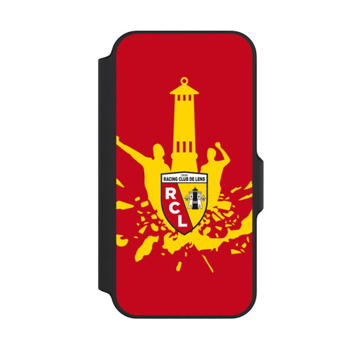 Apple iPhone 13 Mini NIVOflip RC Lens Turm Gelb auf Rot