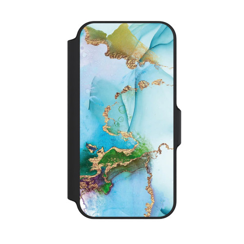 Apple iPhone 13 Mini NIVOflip Colourful Marble Glitterlook