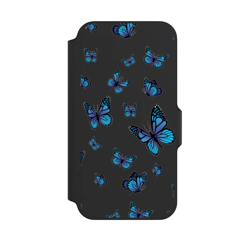 iPhone 13 Mini NIVOflip Motif papillon transparent