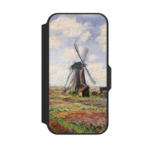 Apple iPhone 13 Mini NIVOflip Tulpenfelder mit der Rijnsburger Windmühle von Claude Monet