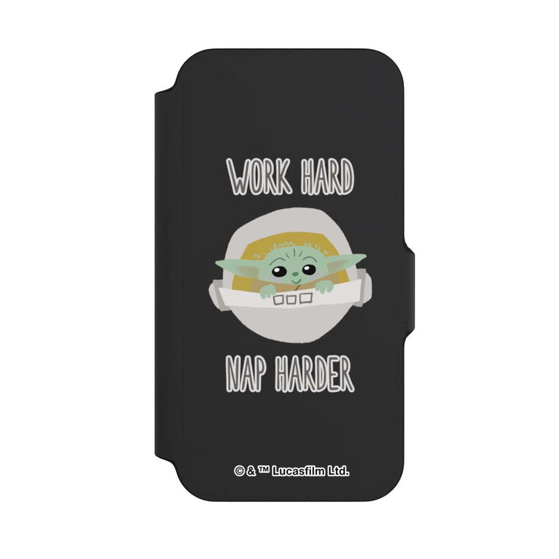 iPhone 13 Mini NIVOflip The Child Work Hard Nap Harder Transparent