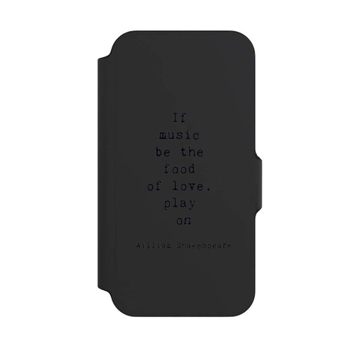Apple iPhone 13 Mini NIVOflip Shakespeare Music Food Transparent