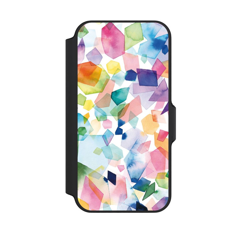 iPhone 13 Mini NIVOflip Colorful Watercolor Gems Diamonds