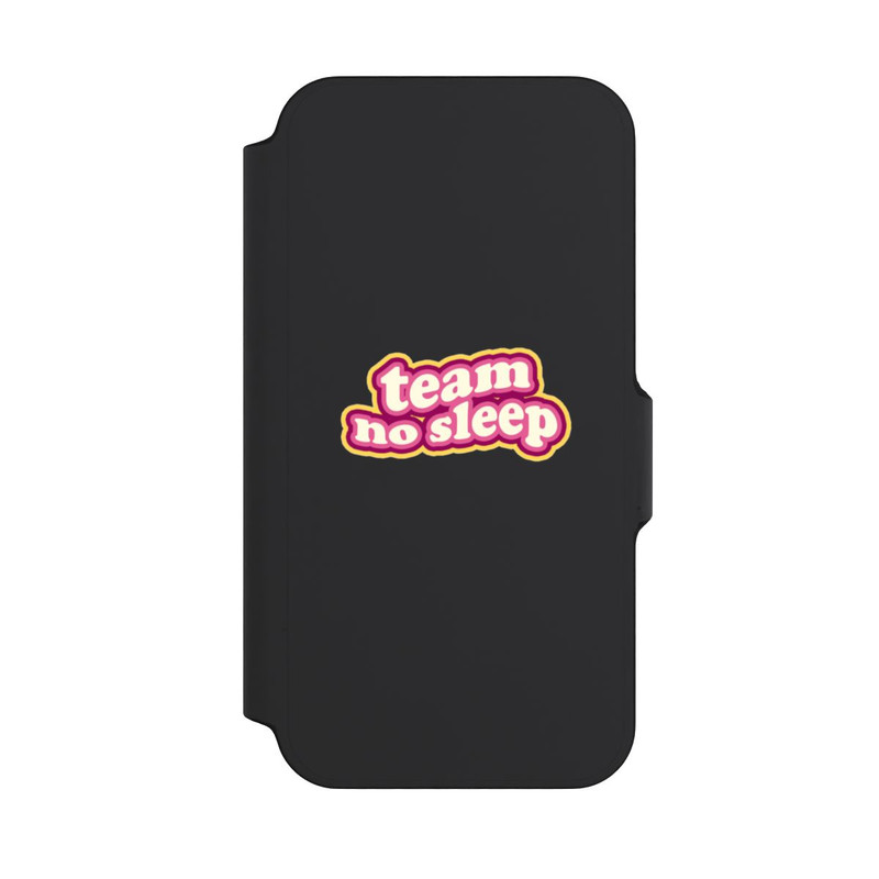 iPhone 13 Mini NIVOflip Team No Sleep 70s Transparent