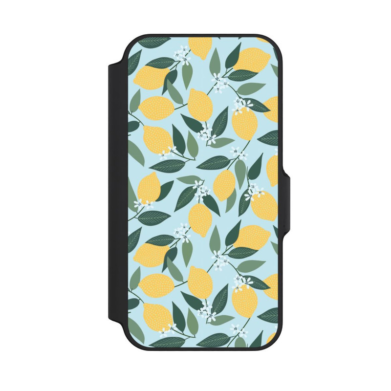 iPhone 13 Mini NIVOflip Zitronen-Thema