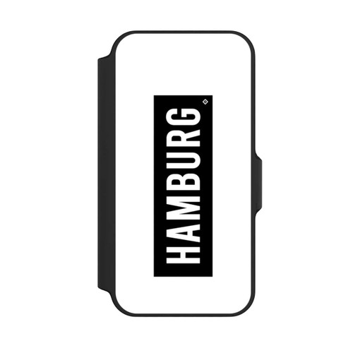 Apple iPhone 13 Mini NIVOflip HSV Hamburg Schwarz Weiss
