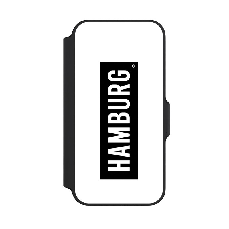 iPhone 13 Mini NIVOflip HSV Hamburg Schwarz Weiss