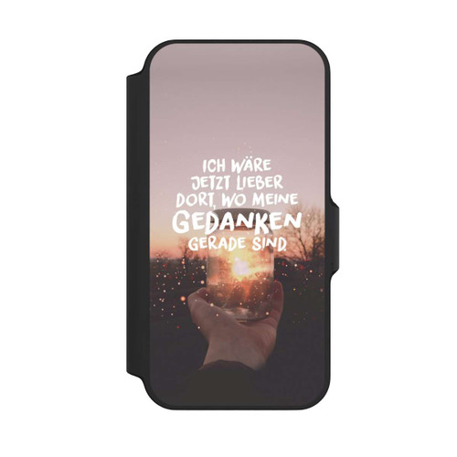 Apple iPhone 13 Mini NIVOflip Ich Wäre Jetzt Lieber Dort