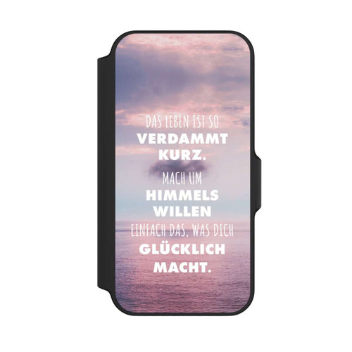 Apple iPhone 13 Mini NIVOflip Das Leben Ist So Verdammt Kurz