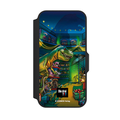 Apple iPhone 13 Mini NIVOflip Die Drei Fragezeichen Dino