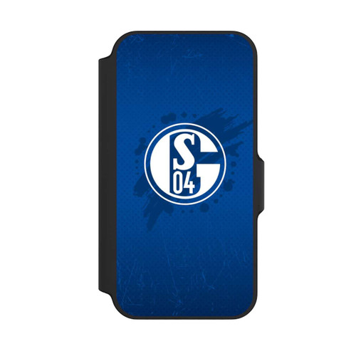 Apple iPhone 13 Mini NIVOflip Schalke 04 Farbe Fleck Blau