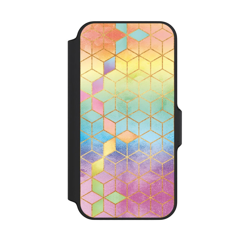 iPhone 13 Mini NIVOflip Cubes Arcs-en-ciel