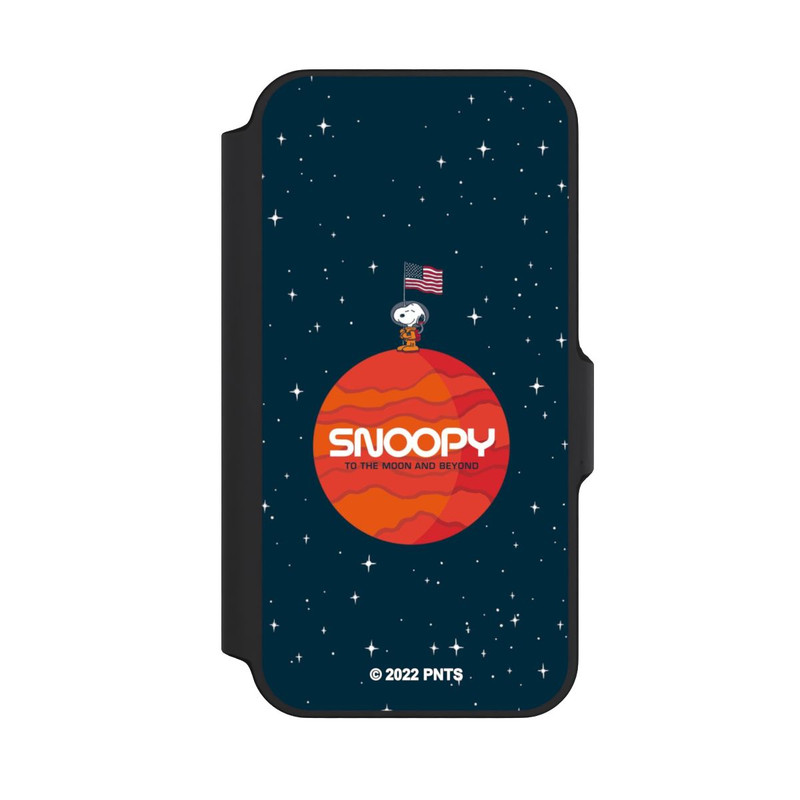 iPhone 13 Mini NIVOflip Snoopy Weltraumreisender Orange
