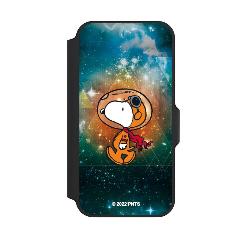 iPhone 13 Mini NIVOflip Snoopy Voyageur de l'espace Vert