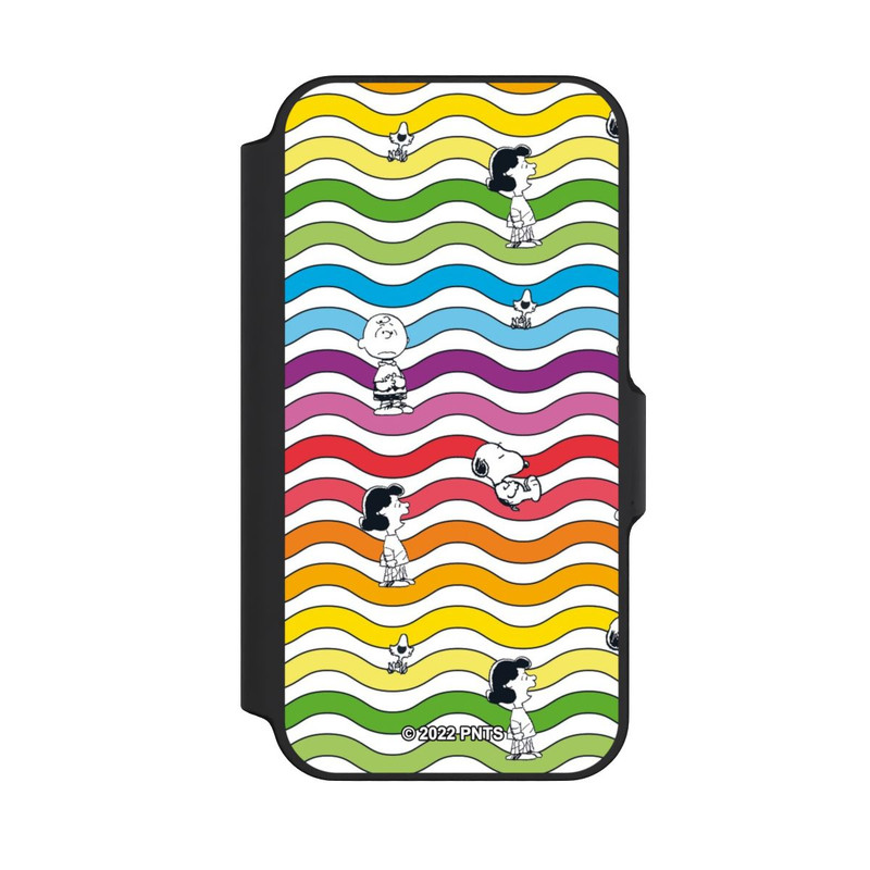 iPhone 13 Mini NIVOflip Snoopy Pattern Rainbow