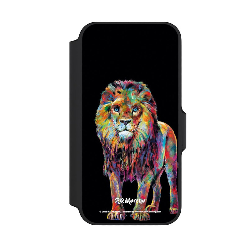 iPhone 13 Mini NIVOflip Löwe Bunte Kunst von P.D. Moreno