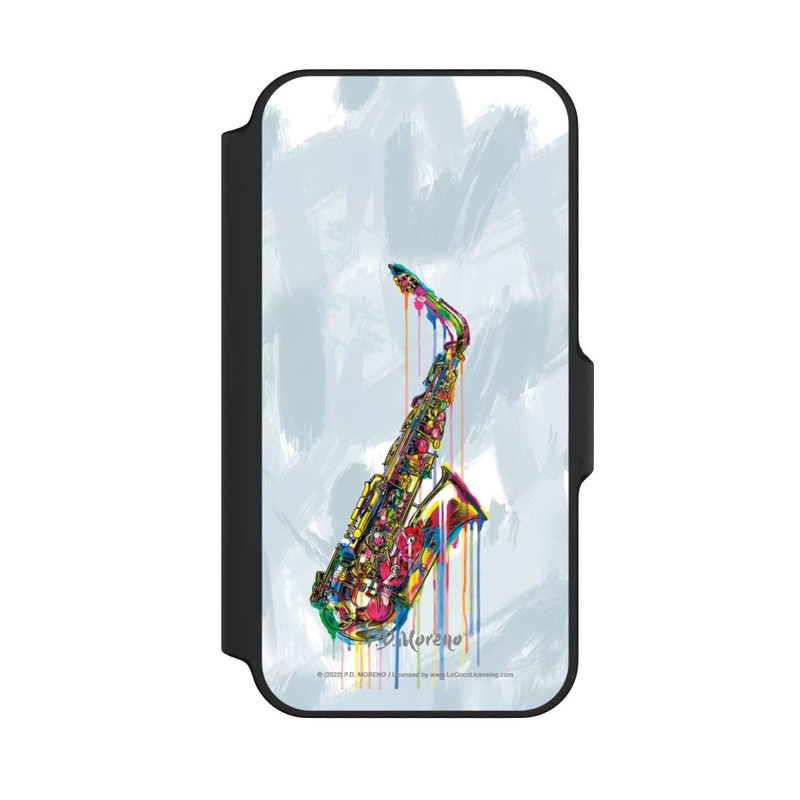 iPhone 13 Mini NIVOflip Saxophone Art By P.D. Moreno