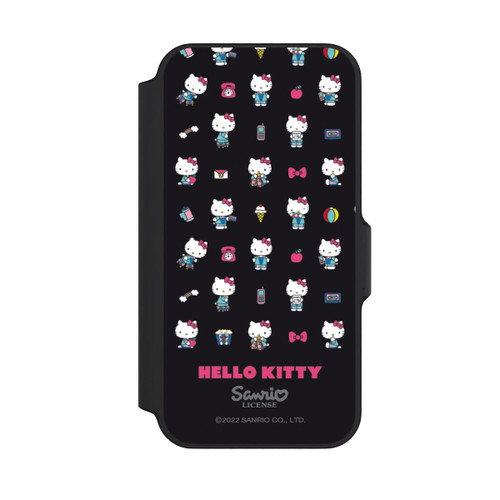 Apple iPhone 13 Mini NIVOflip Hello Kitty 90s Schwarz