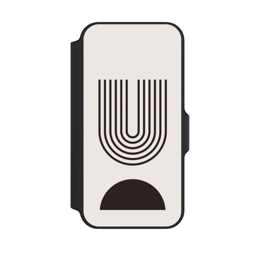 Apple iPhone 13 Mini NIVOflip Moderne Kunst Schwarze Linien