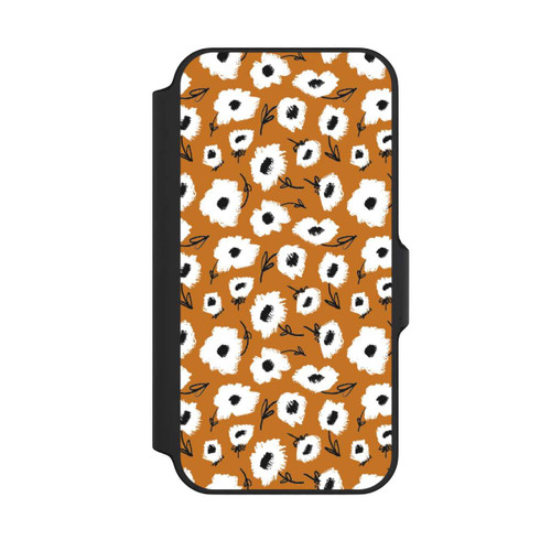 Apple iPhone 13 Mini NIVOflip Pattern Fleurs Ocres