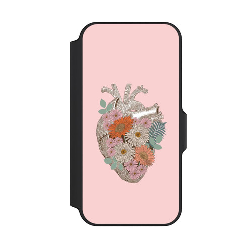 Apple iPhone 13 Mini NIVOflip Florales Vintage-Herz
