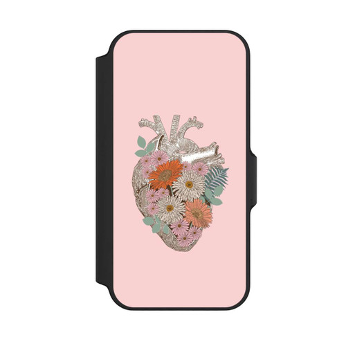 Apple iPhone 13 Mini NIVOflip Florales Vintage-Herz