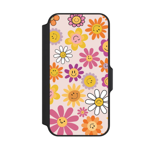 Apple iPhone 13 Mini NIVOflip Smiles Pink Flowers