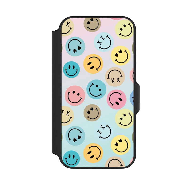 iPhone 13 Mini NIVOflip Smiles Emotes Pattern Colorful